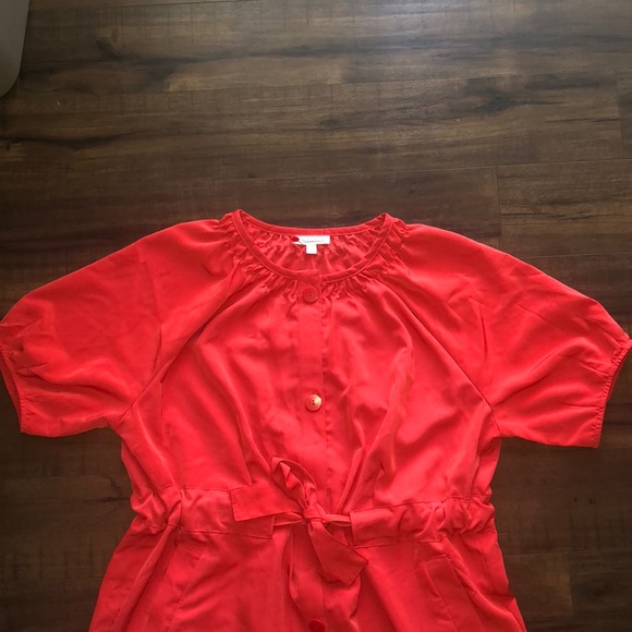 Prologue Elbow Sleeve Crewneck Midi Dress - Picture 8 of 9